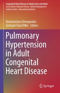 Cover image: Pulmonary Hypertension in Adult Congenital Heart Disease 9783319460260