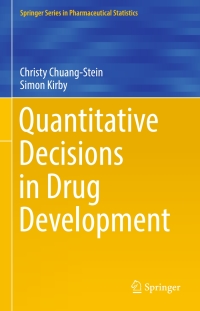 Titelbild: Quantitative Decisions in Drug Development 9783319460758