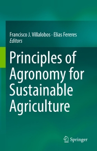 Cover image: Principles of Agronomy for Sustainable Agriculture 9783319461151