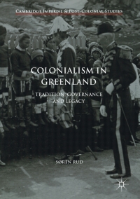Titelbild: Colonialism in Greenland 9783319461571