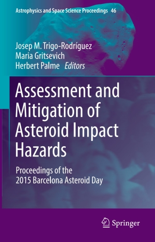 Cover image: Assessment and Mitigation of Asteroid Impact Hazards 9783319461786