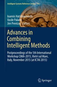 Imagen de portada: Advances in Combining Intelligent Methods 9783319461991
