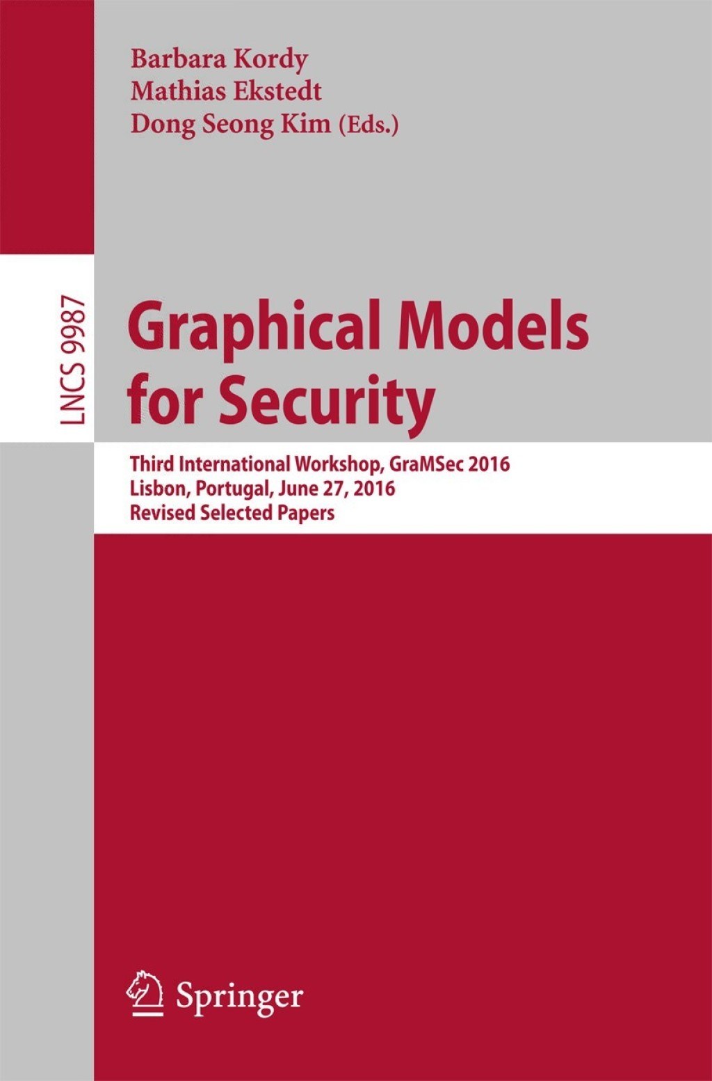 ISBN 9783319462622 product image for Graphical Models for Security (eBook Rental) | upcitemdb.com