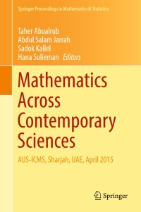 Cover image: Mathematics Across Contemporary Sciences 9783319463094