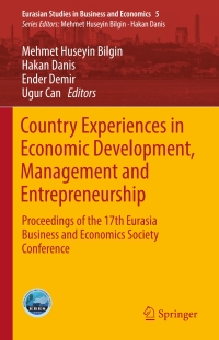 Imagen de portada: Country Experiences in Economic Development, Management and Entrepreneurship 9783319463186