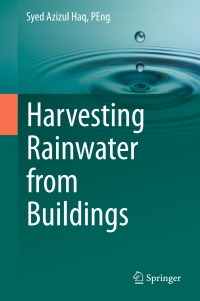 Titelbild: Harvesting Rainwater from  Buildings 9783319463605