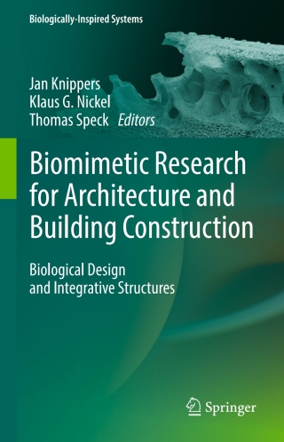 Cover image: Biomimetic Research for Architecture and Building Construction 9783319463728