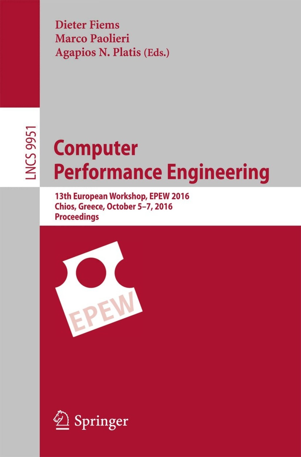 ISBN 9783319464329 product image for Computer Performance Engineering (eBook Rental) | upcitemdb.com