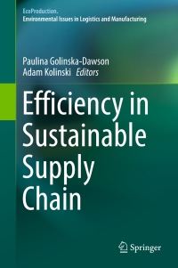 Imagen de portada: Efficiency in Sustainable Supply Chain 9783319464503