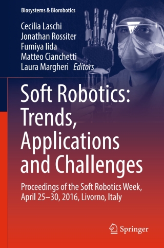 Imagen de portada: Soft Robotics: Trends, Applications and Challenges 9783319464596