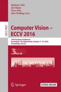 Imagen de portada: Computer Vision – ECCV 2016 9783319464862