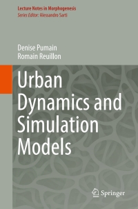 Titelbild: Urban Dynamics and Simulation Models 9783319464954