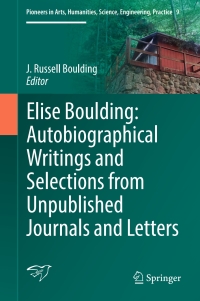 Omslagafbeelding: Elise Boulding: Autobiographical Writings and Selections from Unpublished Journals and Letters 9783319465371