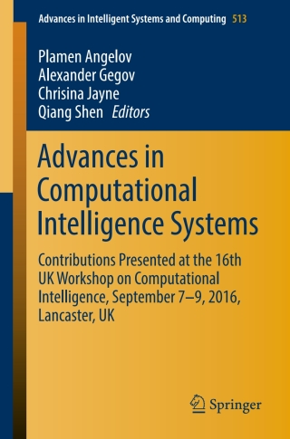 Cover image: Advances in Computational Intelligence Systems 9783319465616