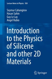 表紙画像: Introduction to the Physics of Silicene and other 2D Materials 9783319465708