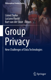 Imagen de portada: Group Privacy 9783319466064