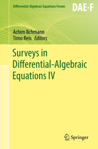 表紙画像: Surveys in Differential-Algebraic Equations IV 9783319466170