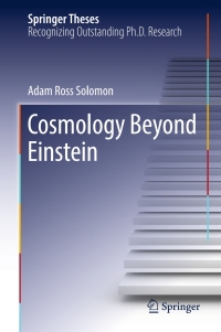 Titelbild: Cosmology Beyond Einstein 9783319466200