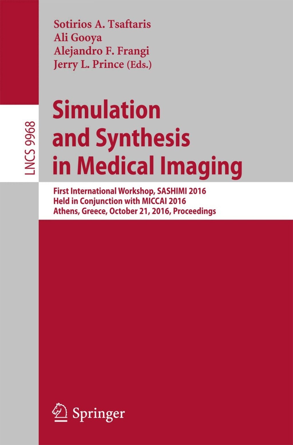 ISBN 9783319466293 product image for Simulation and Synthesis in Medical Imaging (eBook Rental) | upcitemdb.com