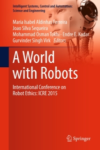 صورة الغلاف: A World with Robots 9783319466651