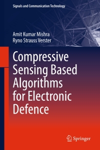 Cover image: Compressive Sensing Based Algorithms for Electronic Defence 9783319466989