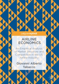 Cover image: Airline Economics 9783319467283