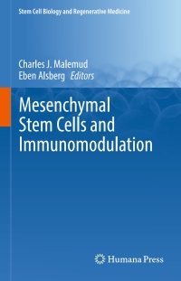 صورة الغلاف: Mesenchymal Stem Cells and Immunomodulation 9783319467313