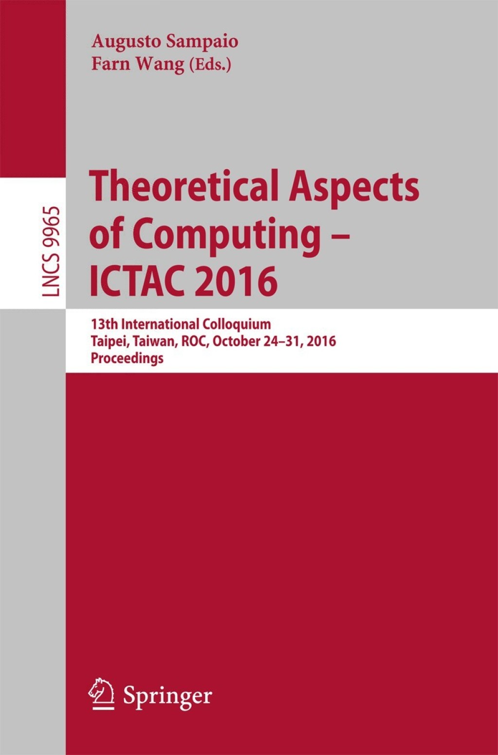 ISBN 9783319467498 product image for Theoretical Aspects of Computing â ICTAC 2016 (eBook Rental) | upcitemdb.com