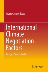 Cover image: International Climate Negotiation Factors 9783319467979