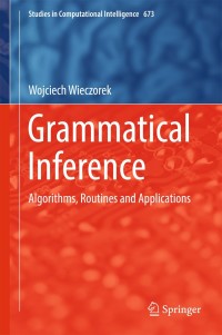 Cover image: Grammatical Inference 9783319468006