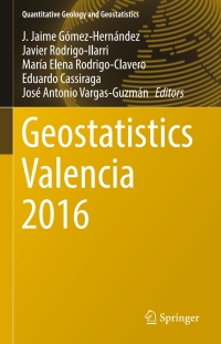 Imagen de portada: Geostatistics Valencia 2016 9783319468181