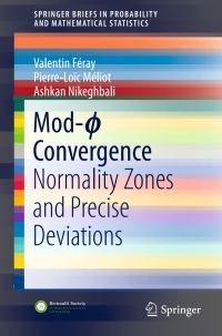 Cover image: Mod-ϕ Convergence 9783319468211