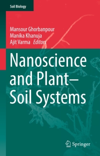 Omslagafbeelding: Nanoscience and Plant–Soil Systems 9783319468334