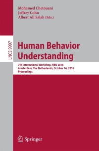 Cover image: Human Behavior Understanding 9783319468426