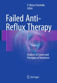 Cover image: Failed Anti-Reflux Therapy 2nd edition 9783319468846