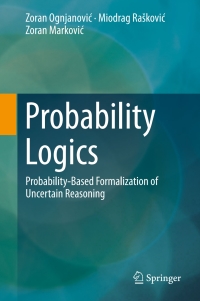 Cover image: Probability Logics 9783319470115