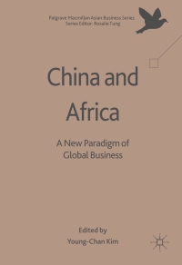 Cover image: China and Africa 9783319470290