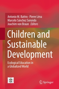 Cover image: Children and Sustainable Development 9783319471297