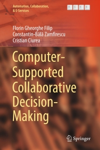 Cover image: Computer-Supported Collaborative Decision-Making 9783319472195