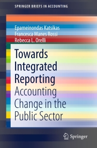 Cover image: Towards Integrated Reporting 9783319472348