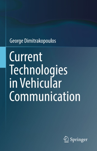 Titelbild: Current Technologies in Vehicular Communication 9783319472430