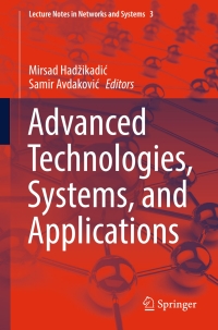 صورة الغلاف: Advanced Technologies, Systems, and Applications 9783319472942