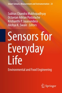 Cover image: Sensors for Everyday Life 9783319473215