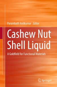 Cover image: Cashew Nut Shell Liquid 9783319474540