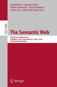 Imagen de portada: The Semantic Web 9783319476018