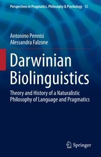 Cover image: Darwinian Biolinguistics 9783319476865