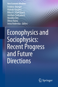 Cover image: Econophysics and Sociophysics: Recent Progress and Future Directions 9783319477046