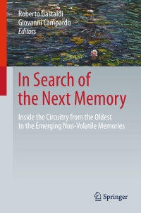 Cover image: In Search of the Next Memory 9783319477220
