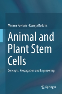 Cover image: Animal and Plant Stem Cells 9783319477619