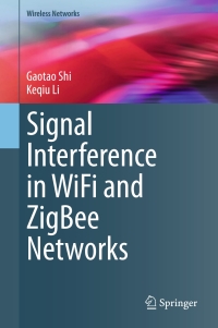 Immagine di copertina: Signal Interference in WiFi and ZigBee Networks 9783319478050